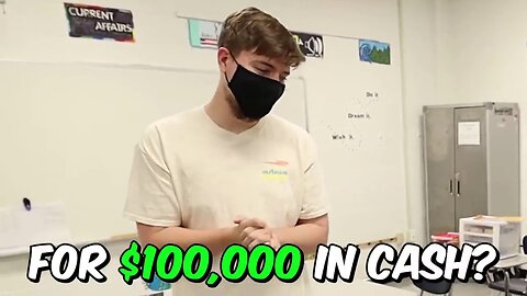 Would YOU Quit School For $100,000_ #mr beast #rumble #video #subscribe