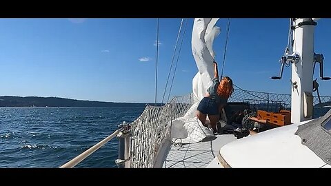 Hank On Sail Struggles, More Wind Storms, And No Sleep On The Boat!