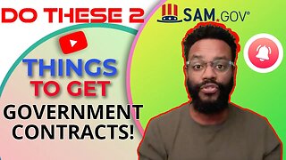 Do These 2 Things, to get Government Contracts | sam.gov step by step tutorial | sam.gov trucking |