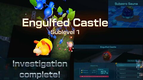 Conquering the Depths: Pikmin 4's Engulfed Castle Underground Cave Run!