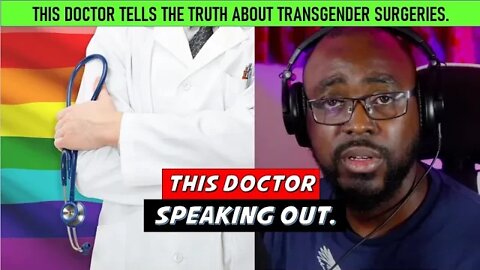 This Doctor tells the TRUTH about Trans Reproductive Regret. [Pastor Reaction]