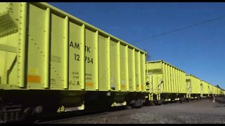 A 2 fur 1 Amtrak ballast and an intermodal