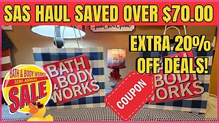 SAS DAY 19 | EXTRA 20% OFF Deals | Plus New Mailed Coupons at Bath & Body Works | #bathandbodyworks