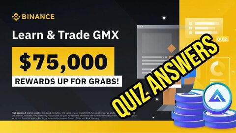 Binance GMX Learn & Trade Quiz Answers!