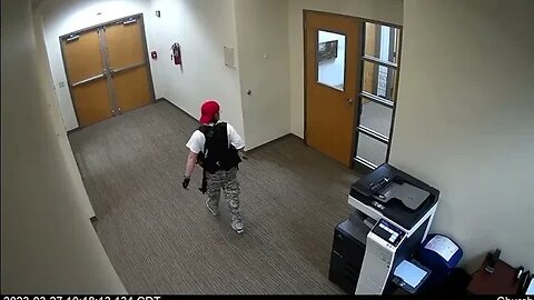 Metro Nashville police department released video of Nashville school active shooting