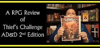 Thief's Challenge from AD&D 2nd edition (RPG Review)