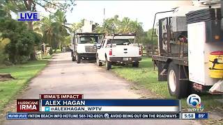 Crews working to restore power in South Florida