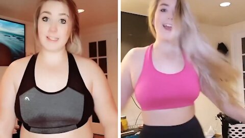 Awesome transformation by by this awesome girl
