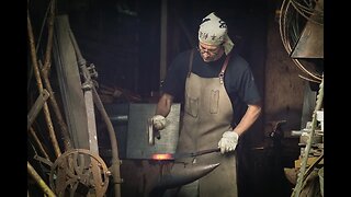 TLDW #1 - Full Process: Forging a Shear Steel Tanto Blade - Historical Knife Making