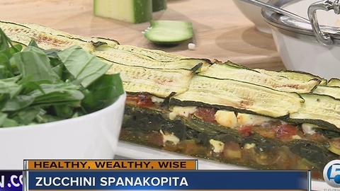 Zucchini Spanakopita recipe