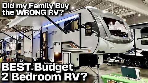 BEST Budget 2 Bedroom Fifth Wheel RV? 2023 Highland Ridge Mesa Ridge 364BHS