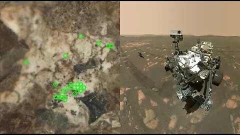 Moléculas orgânicas encontradas em Marte. indícios de vida?