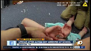 Uproar after autism boy arrested at school - Denton, TX
