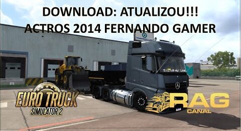 100% Mods Free: Actros 2014 Fernando Gamer