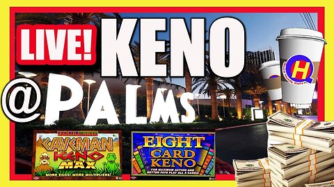 🚨LIVE KENO JACKPOT! Cleopatra Max, Super Pays, Ultimate X, 8-Card and More!