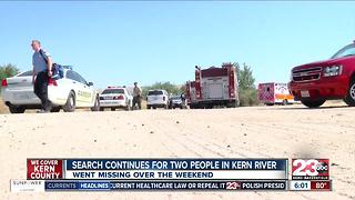 Two people went missing in Kern River this weekend