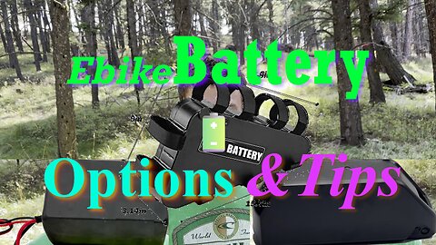Ebike Battery Options & Tips for Custom eMTB