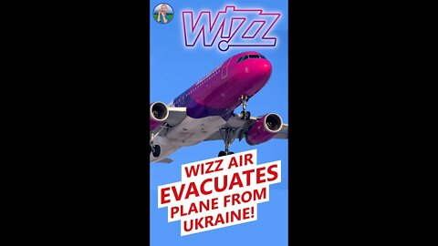 Wizz Air plane ESCAPES from UKRAINE 🇺🇦