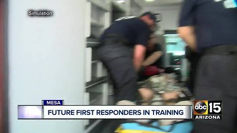 Future first responders train in Valley with real world situations