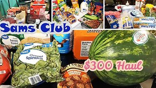 Grocery Haul | Sams Club Haul / Walmart Haul / Aldi Haul | Family of 5 | Meal plan
