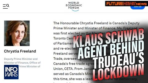 BREAKING: Klaus Schwab Agent In Control of Trudeau Canadian Lockdown