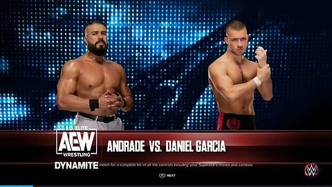 AEW Continental Classic Tournament Blue League Andrade El Idolo vs Daniel Garcia