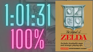 The Legend of Zelda (NES): First Quest 100%