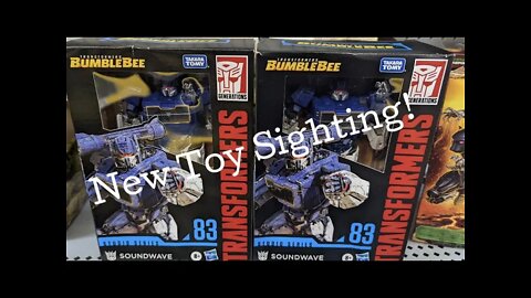 Transformers Studio Series #83 SOUNDWAVE *New Toy Sighting* Rodimusbill