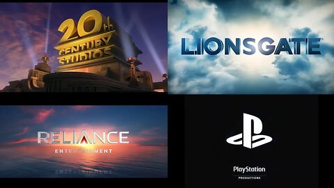 20th Century Studios/Lionsgate/Reliance Entertainment/Playstion Productions | Movie Logo Mashup