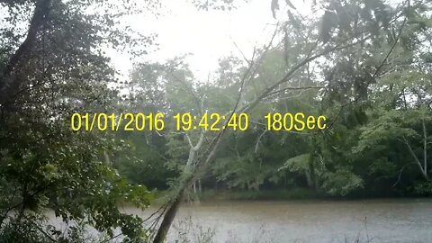 Storm at the River caught on Trail cam