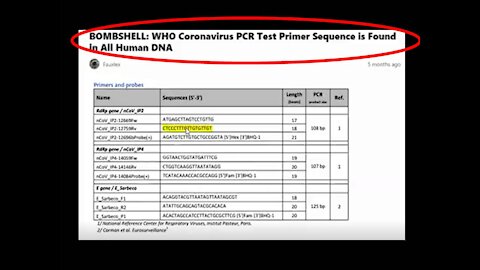 BANNED ON Y.T.: PROOF COVID IS AN EXISTING CHROMOSONE IN YOUR BODY...NOT A VIRUS