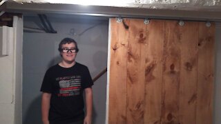New Tack for Zander's Bedroom Barn Door