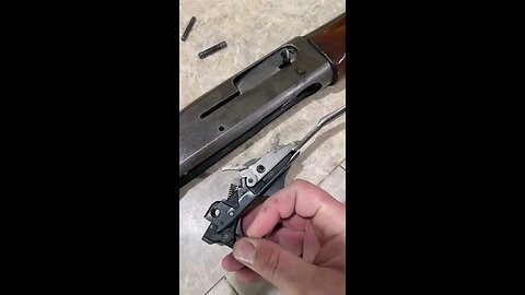 How to Fix a Remington 48 Sportsman Trigger Plate Pins Falling Out