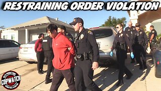 Arrested for Violating Restraining Order | Copwatch