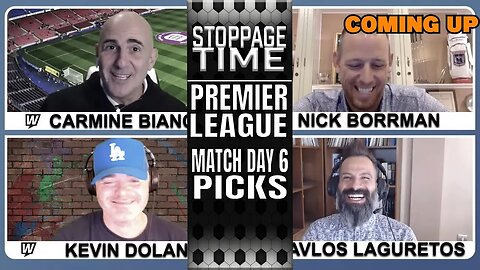 ⚽ Premier League Match Day 6 Picks, Predictions and Betting Odds | Stoppage Time 9/21
