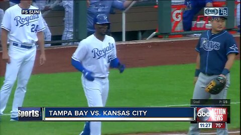 Kansas City Royals rout Rays 8-2 to complete doubleheader sweep