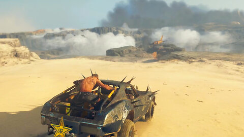 Surviving The Black Storm in Mad Max - PC Gameplay