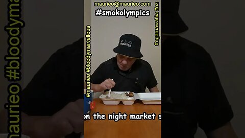 #maurieo #shorts PORK ADOBO GOES WELL AT THE SMOKOLYMPICS