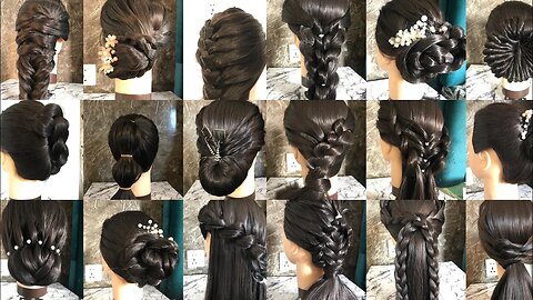 100 Amazing & most beautiful hairstyles for Eid ||Get ready for Eid with new hairstyle #hairstyles