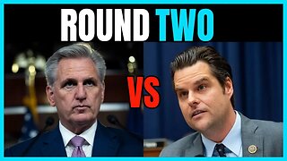 Matt Gaetz THREATENS Speaker McCarthy!