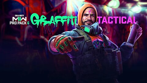 MWII Pro Pack 6 Graffiti Tactical Bundle Showcase