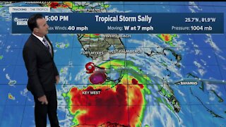 The latest on Tropical Storm Sally