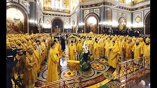Grand Orthodox Divine Liturgy, Moscow - The Feast of St. Mark of Ephesus