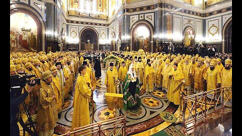 Grand Orthodox Divine Liturgy, Moscow - The Feast of St. Mark of Ephesus