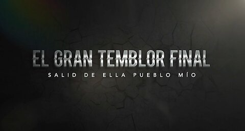 09. EL GRAN TEMBLOR FINAL | 5º Día | Pr. Miguel Ortíz - RedADvenir Internacional