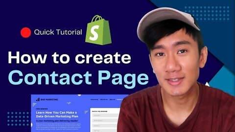 How to Create Contact Page for Shopify Store