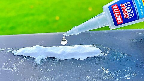 Super Glue and Baking soda ! Pour Glue on Baking soda and Amaze With Results