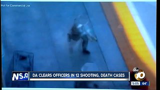 DA clears officers in 12 shooting, death cases