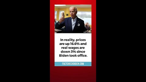 FACT CHECK: Biden wants us to believe real wages are higher under ‘Bidenomics.’ They aren’t.