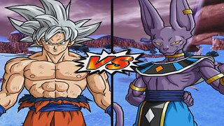MUI Goku VS Beerus - DBZ Budokai Tenkaichi 4